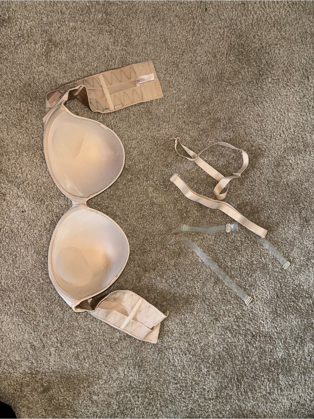 Cacique Beige Back Hook Extender